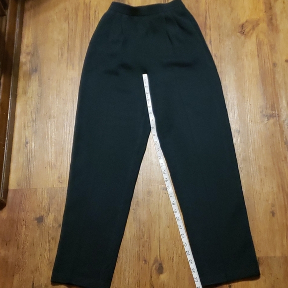 St john collection marie gray green knit slacks - Picture 1 of 6